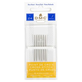 DMC - Agujas de punto de cruz tamaño 24