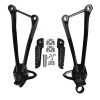 TCMT Foot Pegs Fit For Kawasaki Ninja ZX6R 2009-2024 Rear