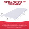 FOAMYFOAM High Density 1 inch Thick, 24 inch Wide, 72