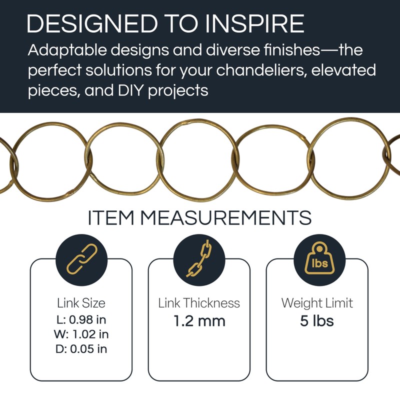 RCH Hardware CH-41S-AB-3 Round 1 inch Diameter, Using 17swg Wire,