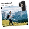 OHPHCALL Hiking Cane External Fastener Clip Trekking Pole Accessory for