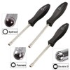 Lotatheta 3 Pack Screwdriver Splined Carb Carburetor Adjusting Tool Chainsaw