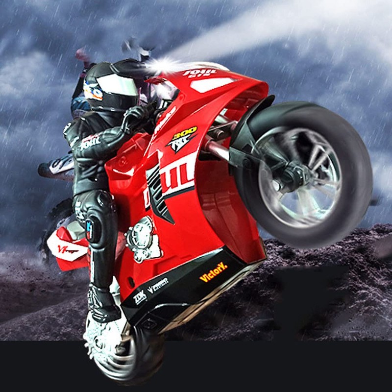 ZAVEIOP Remote Control Motorcycle, High Speed Self Balancing Single Wheel