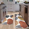 Homcomoda Boho Kitchen Rugs Set of 2 Non Skid Kitchen