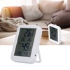 Large Screen Digital Thermo Hygrometer Temperature Humidity Gauge with Memory