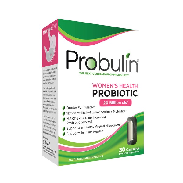 Probulin Women's Health Probiotic, 30 Capsules