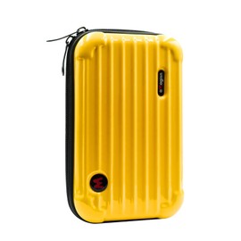 Camera Travel Carrying Case Compatible for Insta360 X4 Protect Housing Case Hard Shell Waterproof Storage Bag for Insta 360 X 4 Action Camera Accessories (X4 Yellow)