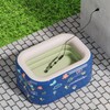 KNOEYR Fast Heating Immersion Water Heater Portable Pool Heater Submersible