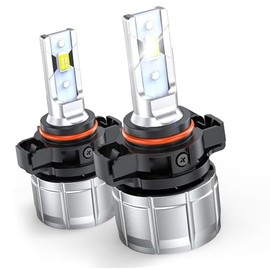 SEALIGHT 5202 Fog Light Bulbs, 600% Brightness PS24W 5201 Fog Light Bulb for Car,6000K Xenon White