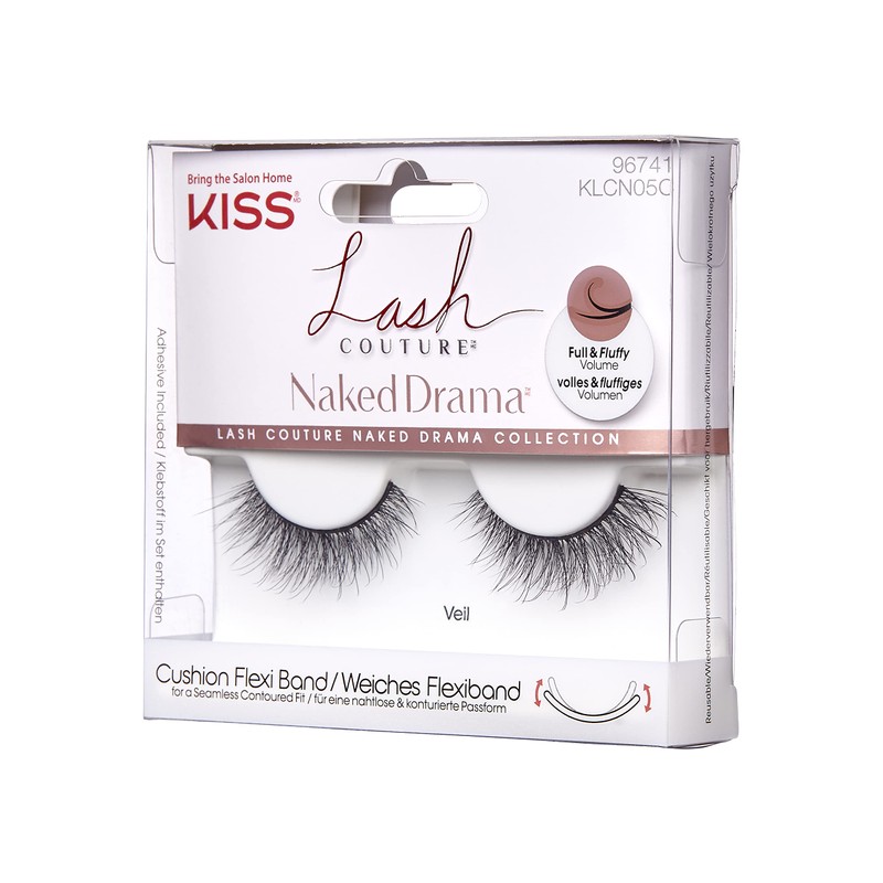 Kiss Lash Couture Naked Drama Collection #96741 KLCN05C False Eyelashes