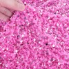 PATYDEST Pink Sequin Fabric by The Yard Stretchy Sequence Velvet