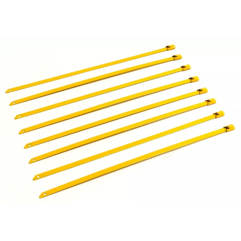 Unbranded X4 UNIVERSAL 8" STAINLESS STEEL ZIP TIE CABLE FOR
