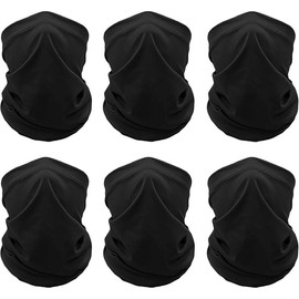 Gaiter  Mask Scarf Gator Sun  Balaclava Versatile Bandana Cover UV Protection Headwear for Men Women - Color: 6pcs-multicolor 2
