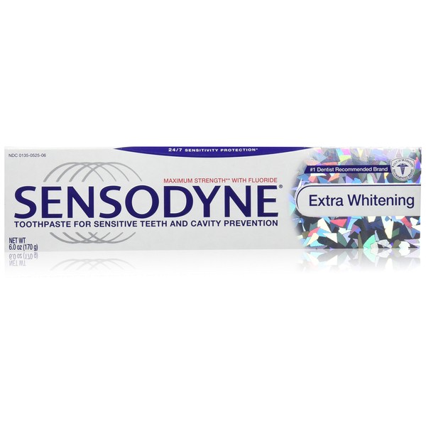 Sensodyne Extra Whitening Toothpaste, 6 Oz