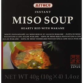 Mitoku, Zuppa di miso istantanea alle alghe (4 bustine) bio, 40g