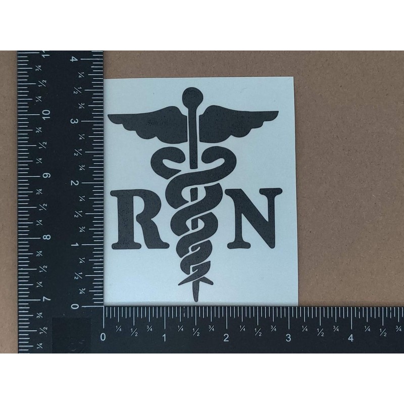 Nurse Decal 4 Pack: Nurse Heartbeat, Heart, Nurse Life, RN