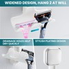 TAILI Suction Cup Razor Holder for Shower Wall 2 Pack,