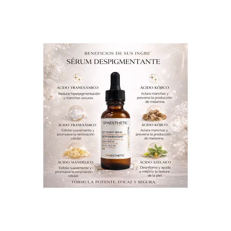 Tranexspa Serum Despigmentante Acido Traxenamico Mancha 30ml