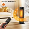 Space Heater, 1500W Electric Fireplace Heaters Indoor Portable with Child
