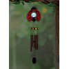 Sunset Vista Designs Collection Solar Wind Chime, Ladybug, 7.48" x