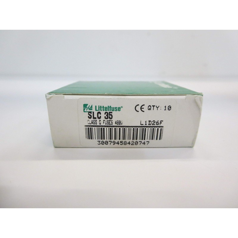 Littelfuse SLC-35 SLC035, 35Amp 480V Cartridge Fuse