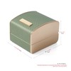 Papten H17701 Proposal Ring Case, PU Leather, Portable, Mini, 1