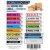 Moving Labels for Boxes Color Coded Moving Stickers (260)