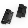 MENGSHI Hidden Door Hinges Ultra-Thin Invisible Hinge for Secret Door