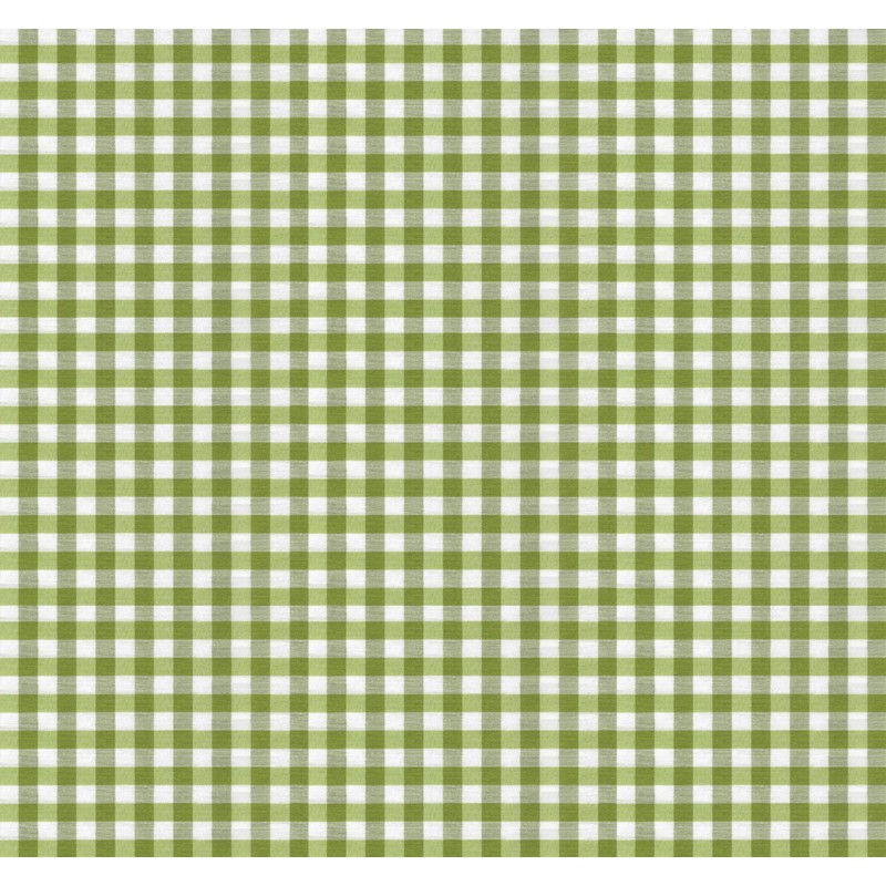 Martina Home Petit Vichy Tablecloth Pistachio 140 Round TEFLONIERTE