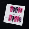 Handmade Nails, 10pcs Handmade Press on Nails,3D Design Hand-painted Nail