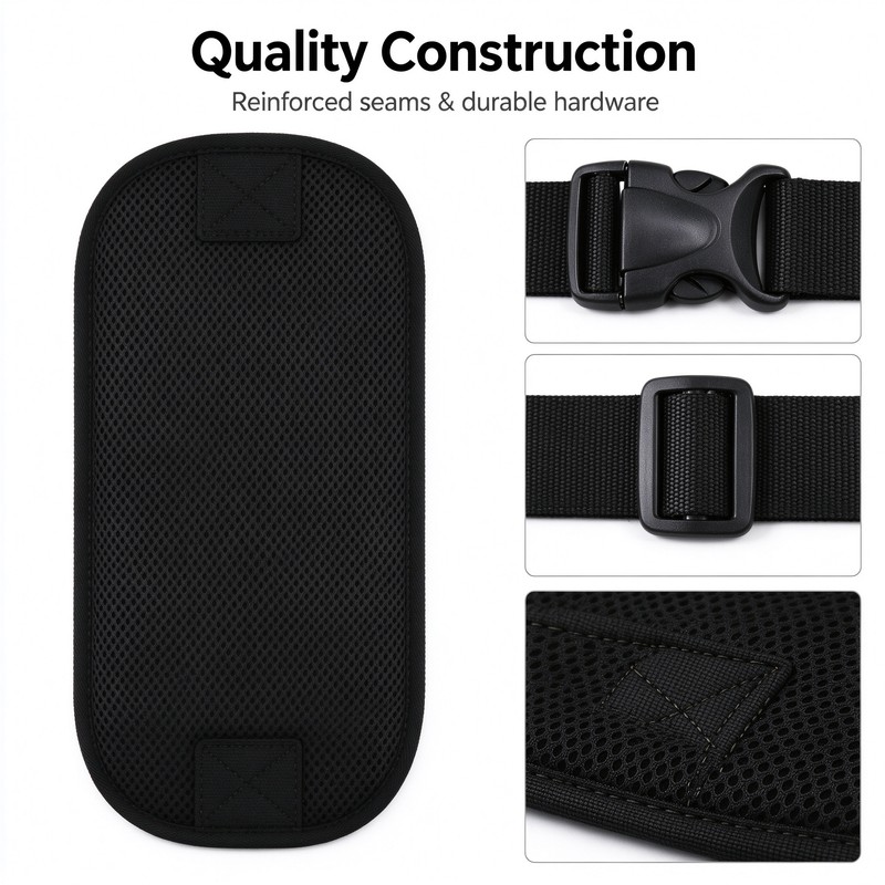 Wheelchair Safety Belt for Waist Support – Adjustable Quick-Release Padded