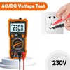 YIQIYIBO Digital Multimeter, True RMS 6000 Counts Manual Range Voltage