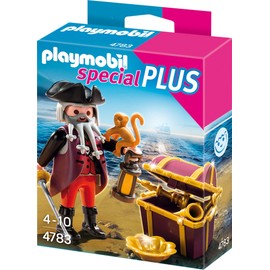 PLAYMOBIL 4783 Pirate with Treasure Chest