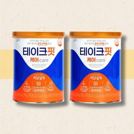 Take Fit Care 304g 2 cans Fermented whey BCAA lactic acid bacteria protein protein low sugar / 테이크핏 케어 304g 2통 발효유청 BCAA 유산균 단백질 프로틴 저당