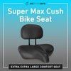 sixthreezero Super Max Bike Seat with Back Rest, Comfortable Bicycle