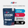 Creatina Mono-hidratada 450gr Hero Sport Sabor Sin sabor