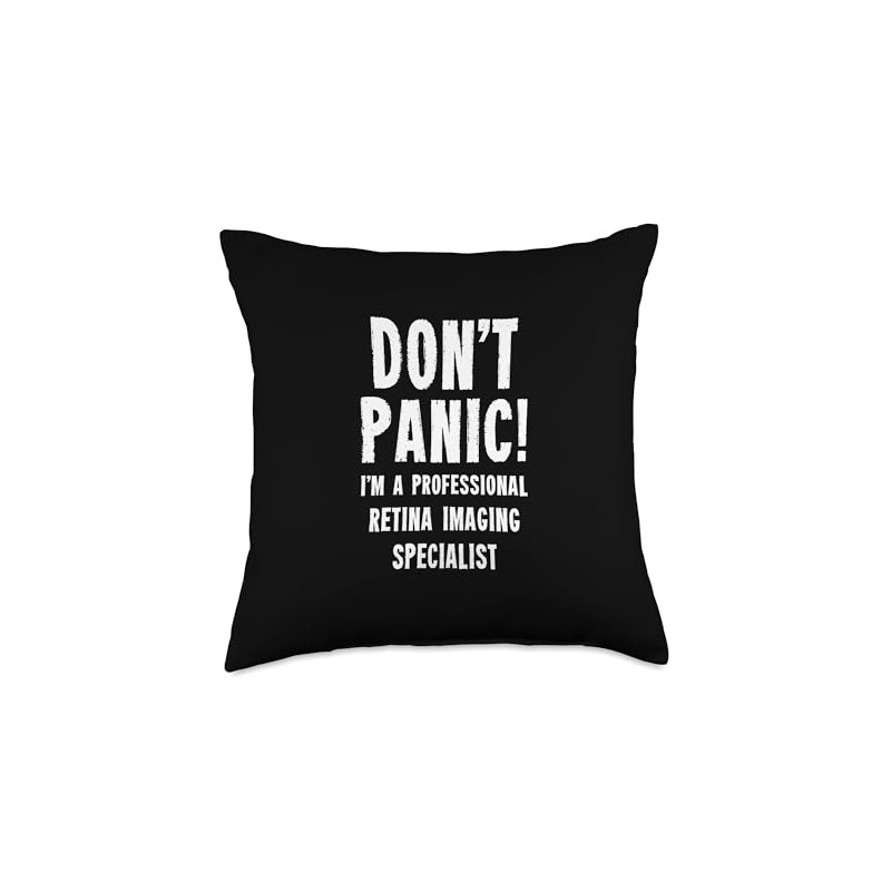 Retina Imaging Specialist Throw Pillow