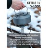 CAMPINGMOON Camping Kettle 1L Portable Ultra-Light Coffee Tea Pot S1000