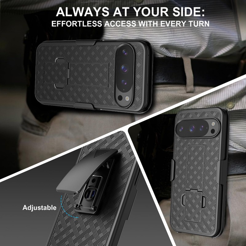 CusPra - Funda para Pixel 10 Pro XL con clip