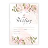 Kirsten McMillan Floral Wedding Invitations with Envelopes - A6 Designed