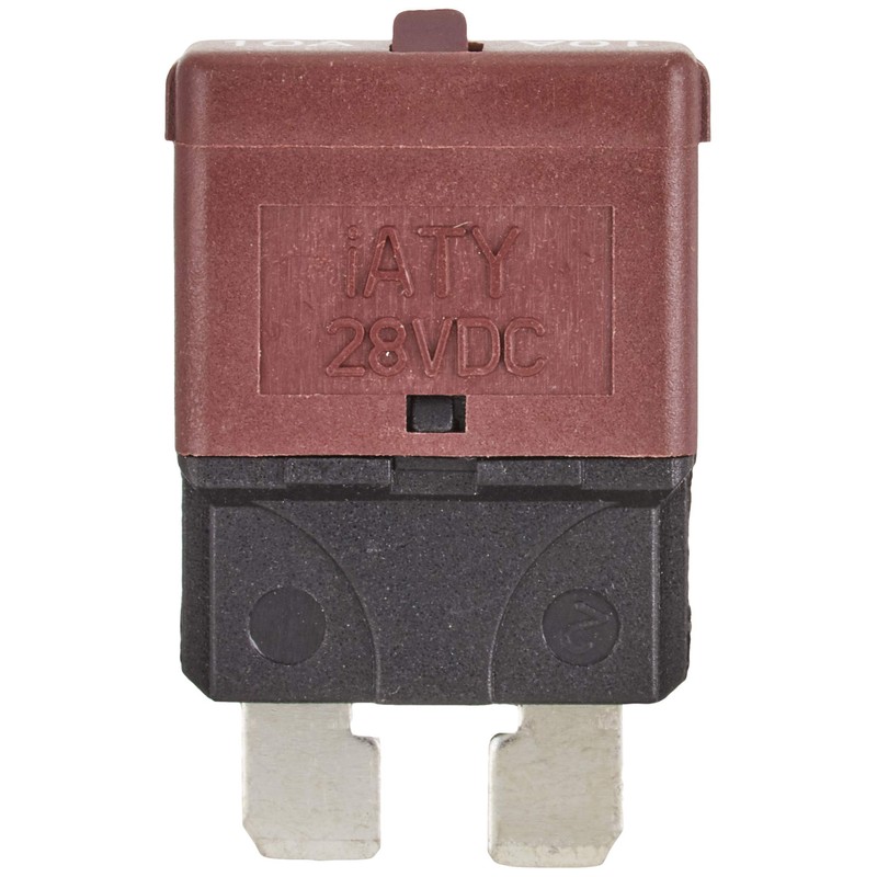 キジマ(Kijima) バイクパーツ ヒューズブレーカー 平型 10A 汎用 1個入り 304-7084