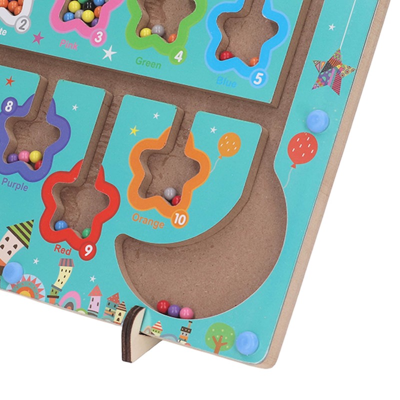 Magnetic Counting Matching Board Early Educational Learning Counting Puzzle Board