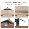 SCOCANOPY Replacement Cover Fit for 10X12 Ft Eagle Brooke Soft