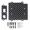WEFEINO Carbon Fiber Battery ESC Mount Plate RC ESC Mounting