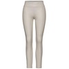 Street One Women's Leather Look Leggings, Stone Beige