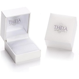 Theia Nickel Free Tungsten Flat Court Matt with Grooves 8mm Ring - Size R