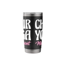 Chair Yoga Movement Relax Calm Balance Stainless Steel Insulated Tumbler
