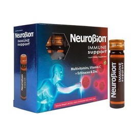 Immune Support Dietary Supplement – 10 Liquid Vials with Essential Vitamins & Minerals for Mind, Body, Energy, and Fitness | Neuro Healthcare Formula