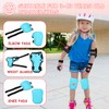 BURSUN Children's Knee Pads, Adjustable Knee Pads, Elbow Pads, Wrist