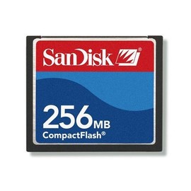Sandisk SDCFB-256-485Compact Flash Card 256MB